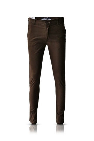 CARBON Gents Chino Pant - Coffee Brown