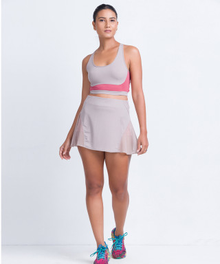 Ladies Tennis Skirt - Beige